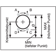 Höhenmessgerät digital 0-600mm (0,001mm) QM-Height, mit Motor